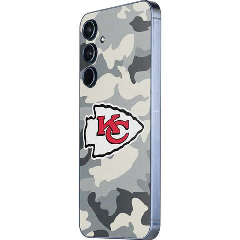 NFL Kansas City Chiefs Camo Galaxy A55 5G Skin